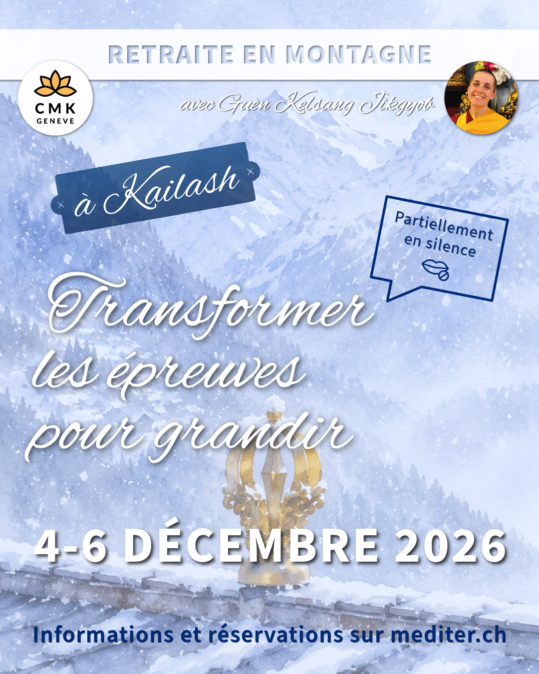 Retraite en montagne - Transformer les épreuves pour grandir